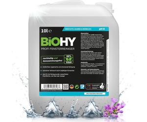 BiOHY Limpiador Profesional de Cristales y Espejos - 10 l BiOHY