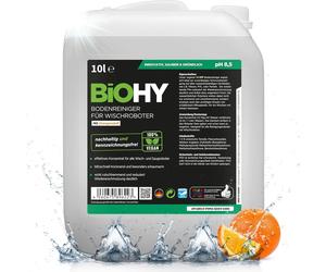 BiOHY Limpiador Robot de Limpiasuelos - Fragancia de Naranja - 10 l BiOHY