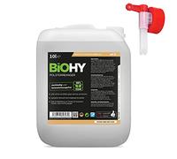 BiOHY Limpiador tapicerías (Bidón de 10 litros) + Grifo de Salida | Ideal para asientos de coche, sofás, colchones, etc. | También es adecuado para las lavadoras (Polsterreiniger)