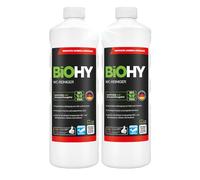 BiOHY WC limpiador (2 botellas de 1 litro) | Gel limpiador viscoso, concentrado | ideal contra las escamas de orina (WC-Reiniger)