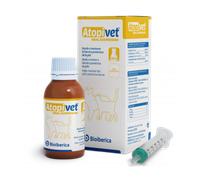 Bioiberica Atopivet Suspensión Oral 120 ml para Perros y Gatos - Cuidado de Piel y Pelaje