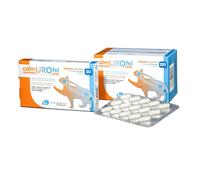 Bioiberica Suplemento para gatos Calmurofel – Ácido hialurónico y glucosamina – 30 cápsulas