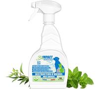 Bioimpact Eliminador de olores para orina de gato, 750 ml, todas superficies, antiorina instantáneo, no repelente, ambientador enzimático, mascotas