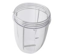 BIOISAE Reemplazo De Vaso Exprimidor Transparente, Compatible con NutriBullet, 18 Oz, 24 Oz, 32 Oz, Vaso Exprimidor Fácil De Limpiar, Tarro De Licuadora, Reemplazo De Licuadora Personal(24OZ)
