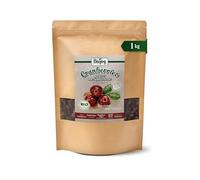 Biojoy BIO Arándanos rojos deshidratados, con concentrado de manzana, 1 kg