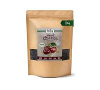 Biojoy BIO Cerezas dulces deshidratadas, deshuesadas, sin sulfitos, 1 kg