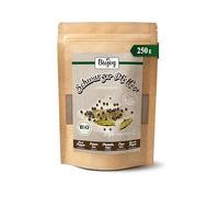 Biojoy Pimienta negra molida Ecológica (250 g), sin aditivos (Piper nigrum L.)