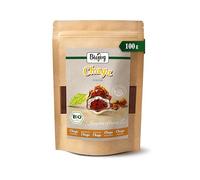 Biojoy Polvo de hongo Chaga Orgánico (100 g), hongos Chaga secos y finamente molidos, té de Chaga (Inonotus obliquus L.)