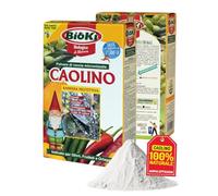 Bioki caolín para agricultura, ideal para insectos acosadores y enfermedades de las hojas, estuche de 900 g, ideal para agricultura ecológica