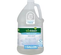 Biokleen Free & Clear - Jabón para platos, líquido para platos, limpiador de lavavajillas, ecológico, no tóxico, a base de plantas, sin fragancia artificial, colores o conservantes, sin perfume