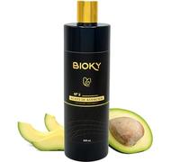 Bioky Aceite de Aguacate Puro 500ml - Para el Cabello, Piel, Uñas - Aceite Refinado, Prensado en Frío de la Pulpa de Aguacate - Hidratante para Masaje, Reafirmante y Antiarrugas