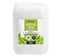 Bioky Aceite de Neem 20L - 100% Puro, Concentrado - Virgen y Natural - Prensado en frío - No Tóxico (20L)