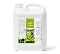 Bioky Aceite de Neem 5 Litros | Aceite Neem Puro - Prensado en Frío | Virgen & Natural