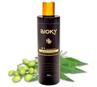 Bioky Aceite de Neem para la Piel 250ml - Aceite Vegetal Prensado en Frío | Cuerpo, Piel, Cabello | Prensado en Frío | Olor Característico Neem (250 ml (Paquete de 1))