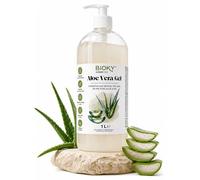 Bioky Gel Aloe Vera 100% Natural 1L - Puro, Hidratante y Calmante, AfterSun