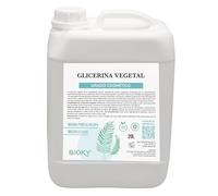 Bioky Glicerina Líquida 20L - Hidratante Cabello y Piel - Para Secar Flores - Glicerina Pura Multiusos - Origen Vegetal - Humectante Cremas, Lociones, Sérums - Cosmética Natural (20 litros)