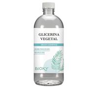 Bioky Glicerina Vegetal Líquida 1L - Elevada Pureza & Natural - Pura Multiusos, Jabones Hidratantes y Cosmética Casera: Piel y Cabello - Glicerina para Secar Flores (1)