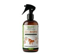 Bioky Protect Anti Avispas Spray Exterior 250ml | Repelente Avispas para Terraza, Piscina y Jardín | Anti-Nidificación con Menta, Clavo y Geranio | Ideal para Cornisas, Aleros, Sombrillas y Porches