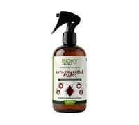 Bioky Protect Spray Anti-Chinches y Ácaros 250ml con Aceites Esenciales | Repelente, x10 veces Más Concentrado, Apto para Textil, Hogar, Sofás, Colchón, Ropa de Cama