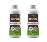 Bioky® Purín de Ortiga Concentrado 2L: Fungicida, Repelente y Fertilizante | Corrector Carencias de Hierro en Plantas (Clorosis Férrica), Control de Plagas y Hongos, Poder Reverdeciente