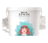 Bioky Sales de Epsom 3kg | Sales de Baño Relajantes - Sulfato de Magnesio Puro para Bienestar y Relajación - Revitalizante y Sin Aditivos - Diferentes Formatos Disponibles (3KG)