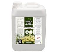 Bioky® Vinagre Concentrado al 20% - 20L - Origen Natural de Alcohol de Cereal - Sin Residuo - Acción Limpiador Profundo - Elimina Moho y Hongos (20L)