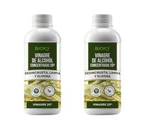 Bioky® Vinagre Concentrado al 20% - 2L Origen Natural de Alcohol Cereal