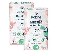 Biolane - Pañales Naturales Talla 4 - 12H - Cero Fugas - Paquete de 2 x 42 unidades