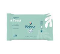 BIOLANE Toallitas de agua orgánica 54 toallitas