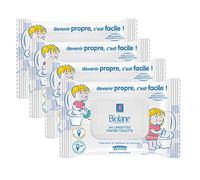 Biolane Toallitas higiénicas para el WC, lote de 4 paquetes