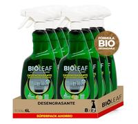 BIOLEAF® - Desengrasante Cocina Profesional Pack 8×750 ml (6 L) | Antigrasa Potente para Hornos, Campanas y Superficies | Sin Disruptores Endocrinos | Fórmula Biodegradable|100% HECHO EN ESPAÑA