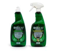 BIOLEAF® - Lavavajillas+ Desengrasante Cocina Pack 2×750 ml | Limpieza Potente Antigrasa y Vajilla Reluciente | Fórmula Biodegradable con Esencia Limón | Dermatológicamente Testado| 100% MADE IN SPAIN