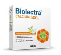 Biolectra Calcium 500mg Comprimidos Efervescentes x20