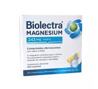 Biolectra Magnesio Forte 243mg x20 Comprimidos Efervescentes