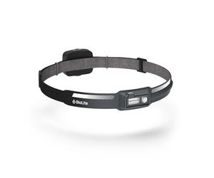 Biolite Linterna frontal Dash 450 Ultimate recargable para corredores, ajuste sin rebote, iluminación de alto rendimiento, luz trasera equilibrada, luz roja 3D, ajuste delgado, 78 g, USBC, 450 lúmenes
