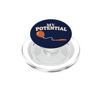 Biología Ciencia Humor Mi potencial Broma reproductiva PopSockets PopGrip para MagSafe