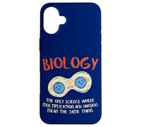 Biología Cita Estudio Organismo Genética Ciencia Microbiólogo Carcasa para iPhone 16 Plus