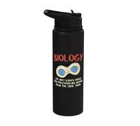 Biología Cotización Estudio Organismo Genética Ciencia Microbiólogo Stainless Steel Insulated Water Bottle