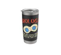 Biología Cotización Estudio Organismo Genética Ciencia Microbiólogo Vaso térmico de acero inoxidable de doble pared