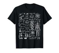 Biología Física Química Matemáticas Astronomía Ciencia Símbolos Camiseta