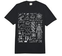 Biología Física Química Matemáticas Astronomía Ciencia Símbolos Comfort Colors Adult Heavyweight T-Shirt
