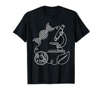 Biología Investigación Biólogo Bosquejo Camiseta gráfica económica