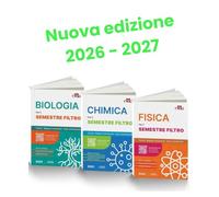 Biologia per il semestre filtro. Teoria, mappe concettuali, quiz commentati-Chimica per il semestre filtro. Teoria, mappe concettuali, quiz commentati-Fisica per il semestre filtro. Teoria, mappe ...