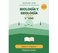 Biología y Geología 1.º ESO. Cuaderno de refuerzo: Del universo a la célula, y de las rocas a los ecosistemas. Repasa 1.º y prepara 2.º. Con teoría y todas las soluciones