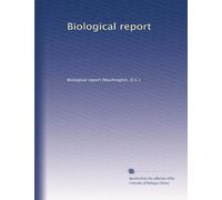 Biological report (Volume 51)