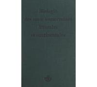 Biologie Des Eaux Souterraines Littorales Et Continentales (ebook)