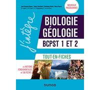 Biologie et géologie BCPST 1 et 2: Tout-en-fiches. Nouveaux programmes