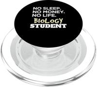 Biólogo Dormir No Dinero No Vida Estudiante de Biología PopSockets PopGrip para MagSafe