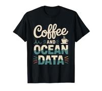 Biologo Marino Cafe Oceano Vida Marina Ecologia Conservacion Camiseta