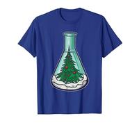 Biólogo Navidad Científico - Ciencias Profesor Biología Camiseta, Hombre, Azul Real, XXL
